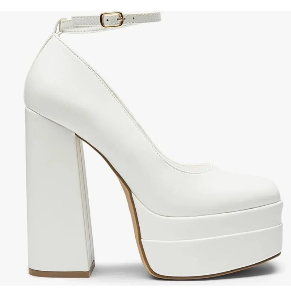 Women's High Heels Closed Toe  Platform